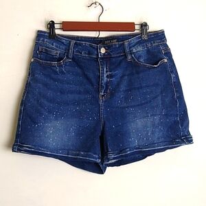 Judy Blue Womens Galaxy Shorts size XL Style JB 150081 Stretchy Summer high rise